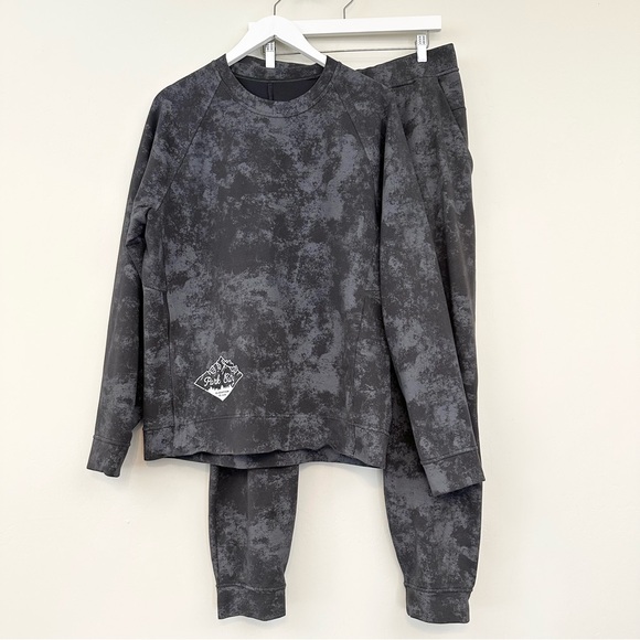 Lululemon City Sweat Crew Jogger French Terry 29 Astral Graphite